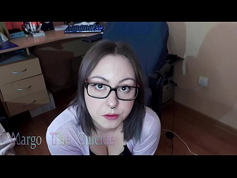 ❤️ Sexy Girl with Glasses Sucks Dildo Deeply on Camera ️❌ Fucking at us ☑